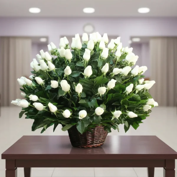 Arreglos florales fúnebres premium para funeral con diseño profesional y envío sostenible en Ciudad de México.
