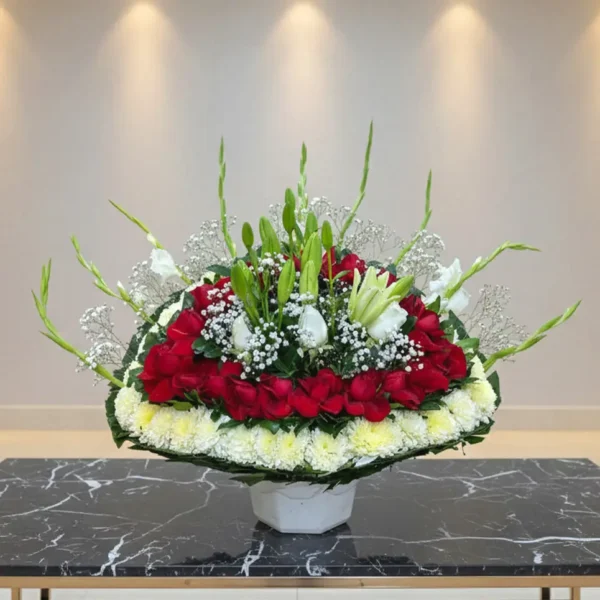 Nuestros arreglos florales para difuntos están diseñados para rendir un homenaje digno y lleno de sensibilidad.
