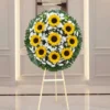 Coronas funeraria con entrega sostenible a domicilio express en la ciudad de México de 1 a 3 horas después de tu pedido y pago