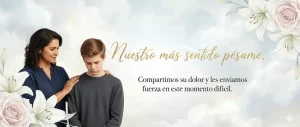 palabras para dar el pésame de forma acertada